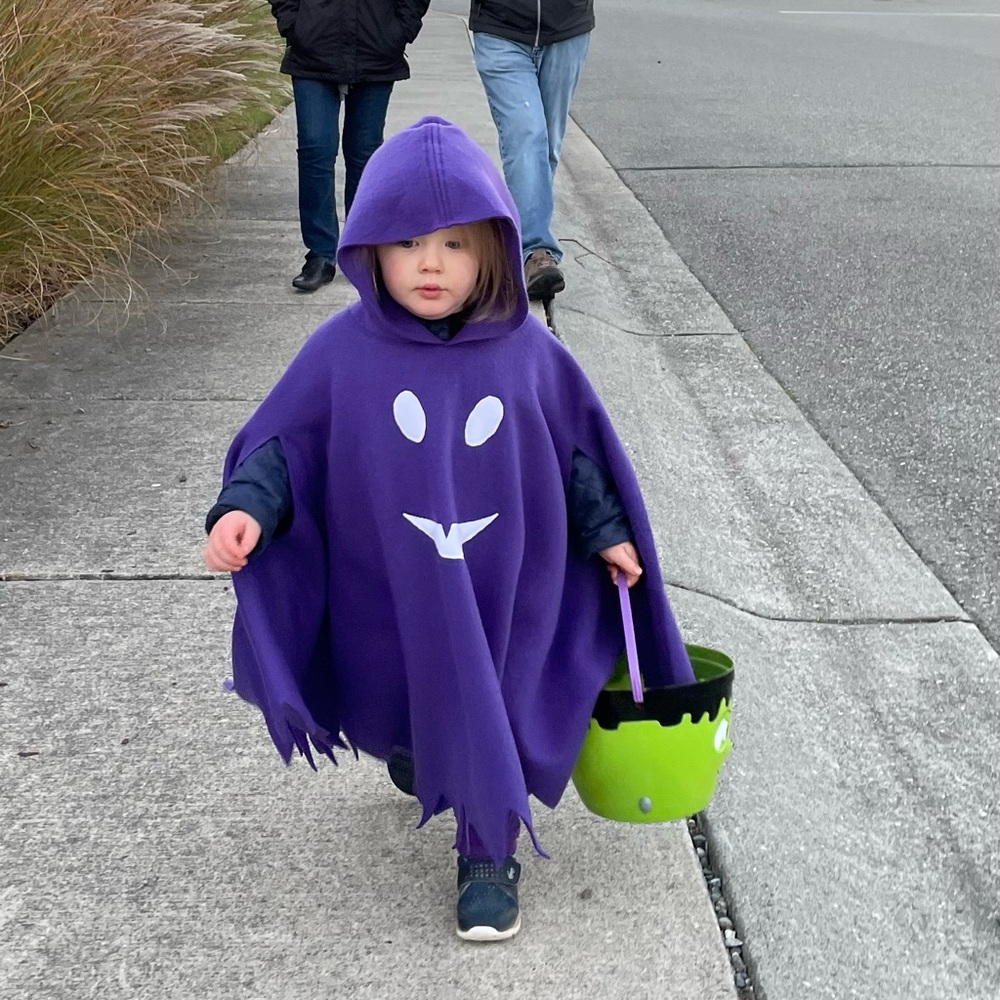 Purple Ghost Costume